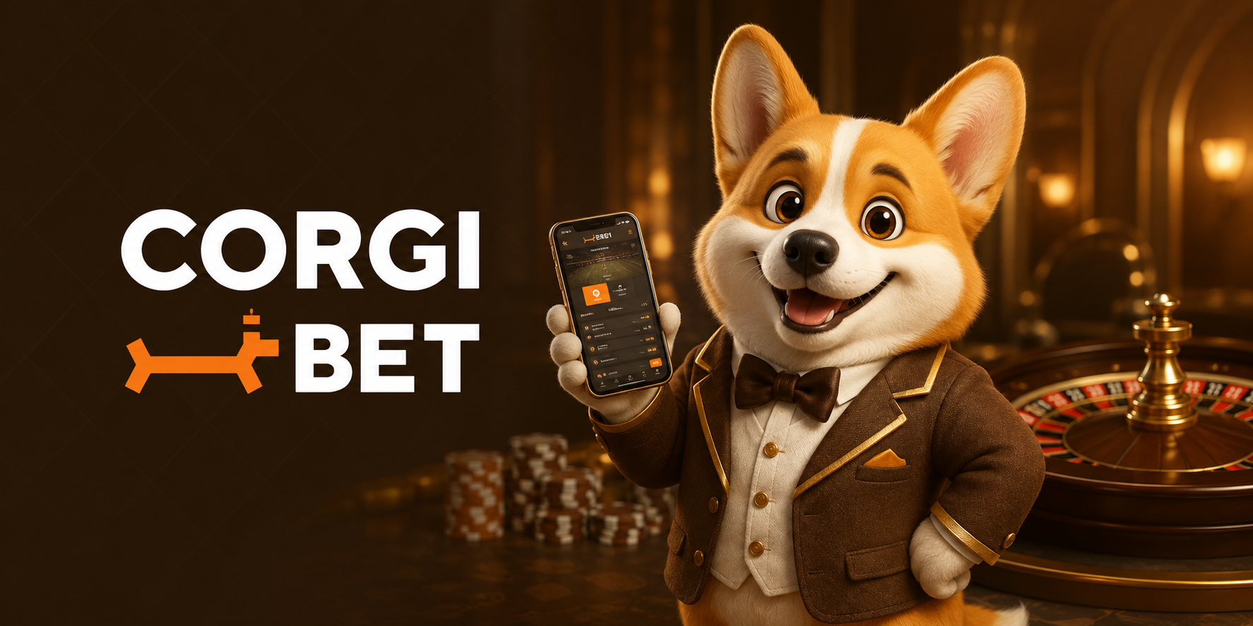 Capture d'écran de l'app CorgiBet Casino